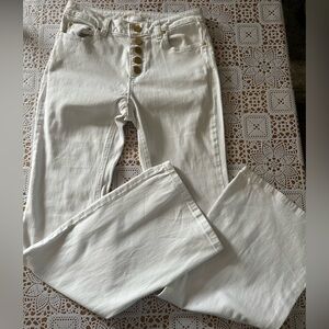 Michael Kors White Jeans boot cut